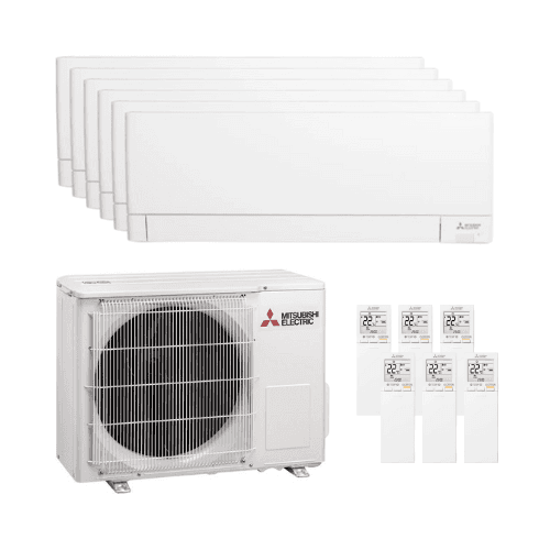 Κλιματιστικό 6 σε 1 με wifi Mitsubishi MSZ-AY 2,5 kW (4) + 3,5 kW (2) με αναφορά MXZMSZAY-252525253535-122 από τη μάρκα MITSUBISHI