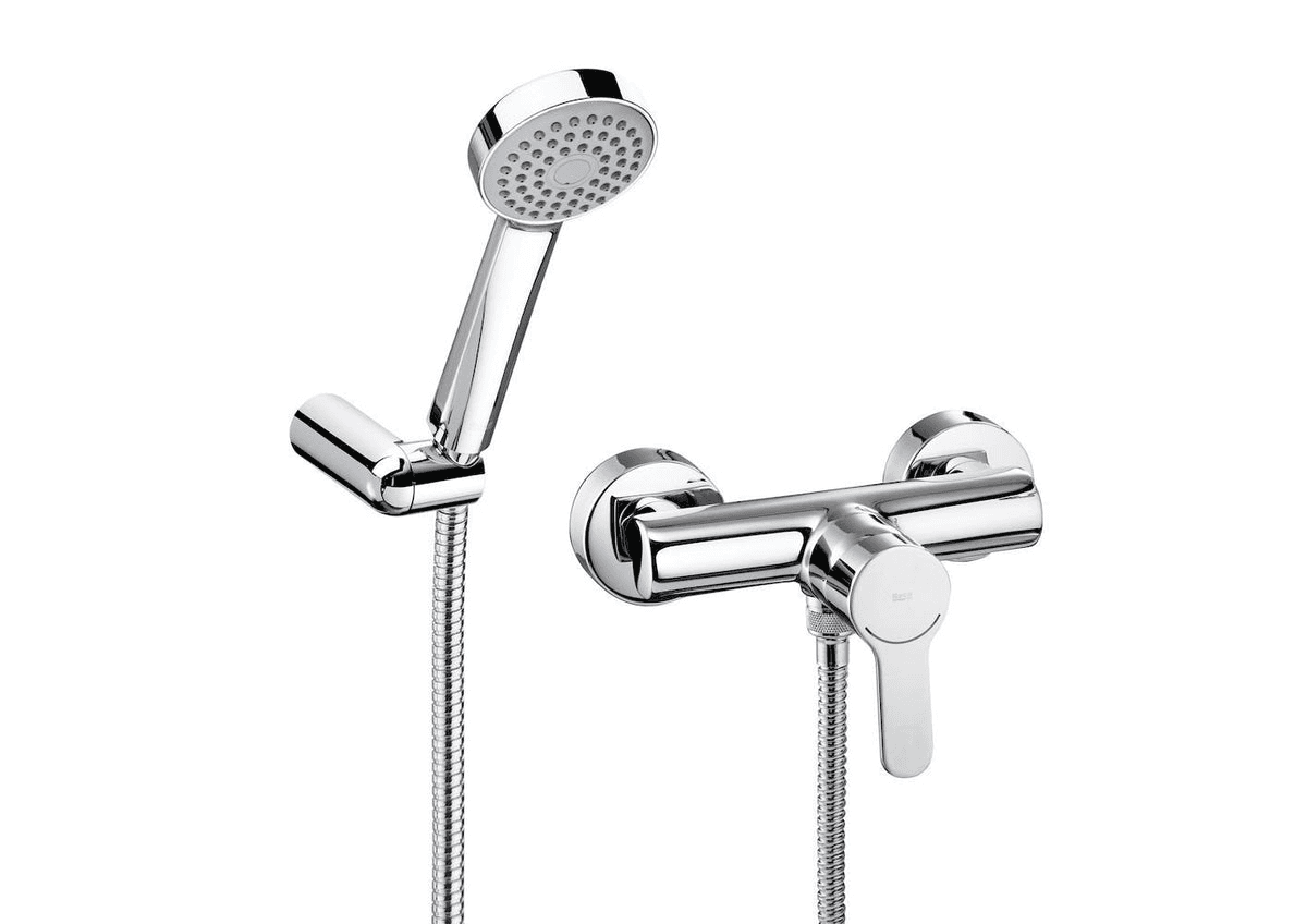 Roca L20 Single-Lever Shower Set with reference A5A2009C02 from the brand ROCA